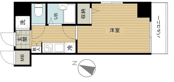 笹塚駅 徒歩2分 9階の物件間取画像